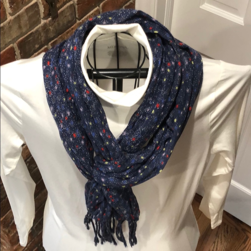 Aerie Multicolored Fringe Scarf